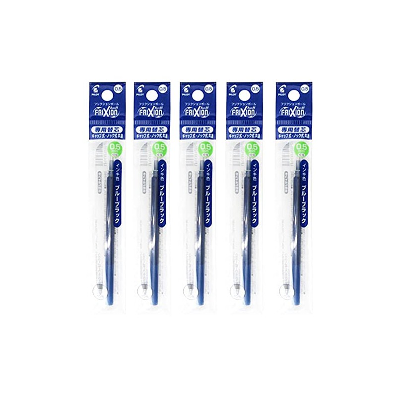 Pilot LFBKRF12EFBB FriXion Ball Refill, 0.5mm, Blue Black, 1 Pack