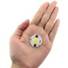 ZCZQC LED Chip 4PCS 110V 3W White High Power COB