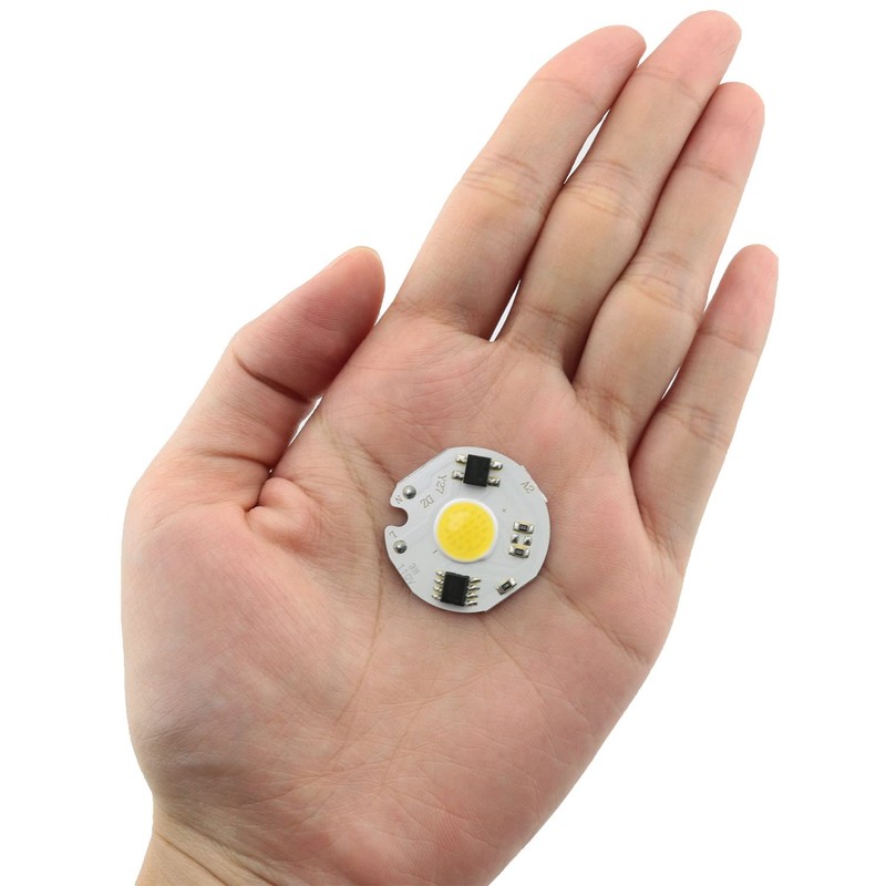ZCZQC LED Chip 4PCS 110V 3W White High Power COB