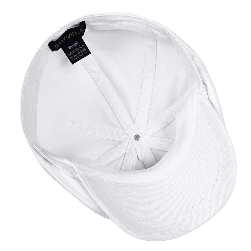 BOTVELA Men's Newsboy Flat Cap 100% Cotton Gatsby Ivy Golf