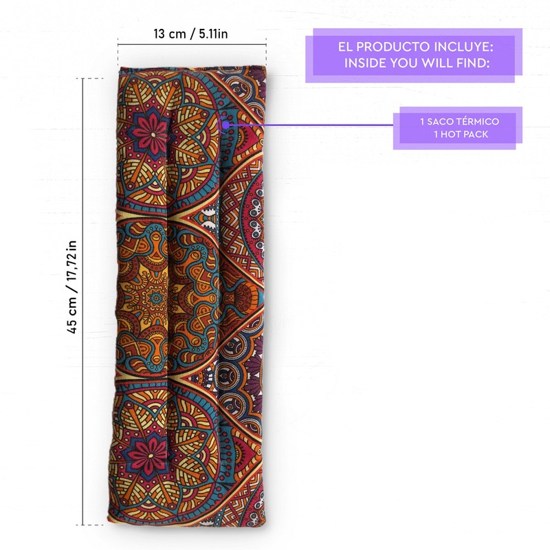 VAMAJOO Sacos Semillas Microondas (Daiki Naranja)