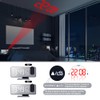 LED Digital Alarm Clock with Temperature and Humidity Display Desktop