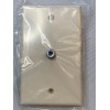 Antronix 50 NEW Antronix Wall Plates, Single Barrel, Ivory. Coax