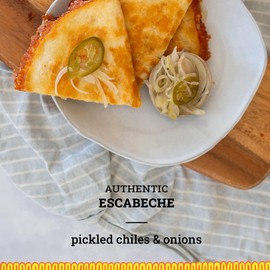 Ya Oaxaca - Escabeche - Pickled Onion, Oaxacan Chile de Agua, & Jalapeno Pepper - Enjoy on Tacos & Sandwiches or with Grilled Chicken, Pork, & Veggies - Vegan, Non-GMO, Gluten Free - 12oz (Pack of 3)