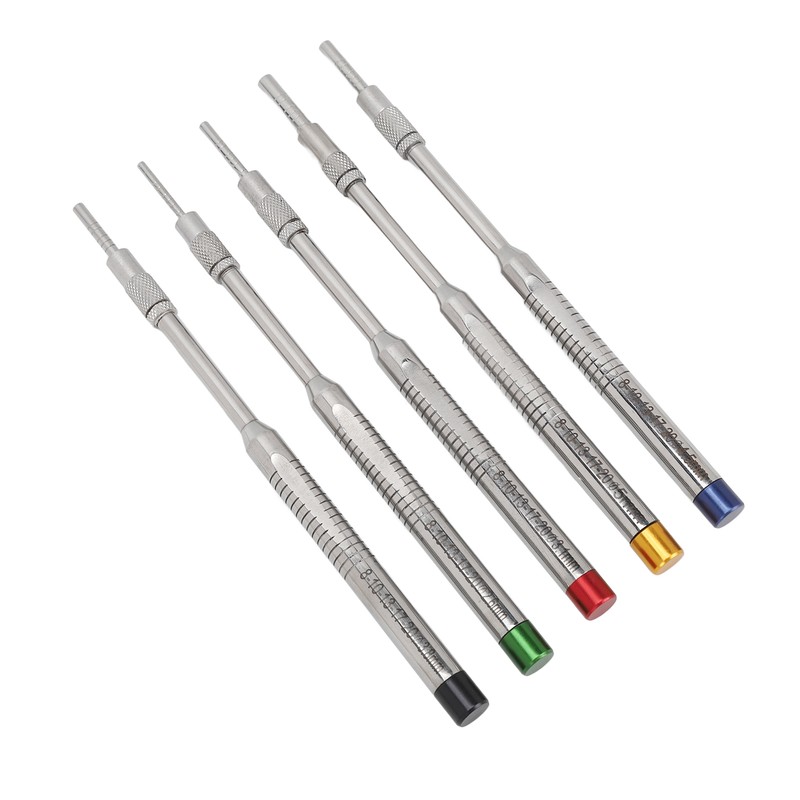 5pcs Dental Implant Osteotome Instruments Stainless Steel Dental Tooth Maxillary