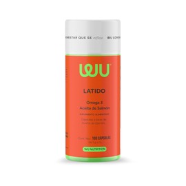 WU Nutrition LATIDO | Omega 3 Aceite de Salmón | Fuente Natural de EPA y DHA | Aceite Puro de Salmón | Suplemento Alimenticio Sin Gluten | Salud del Corazón y Cerebro | Salmon Oil | 3 meses de consumo (100 cáps)