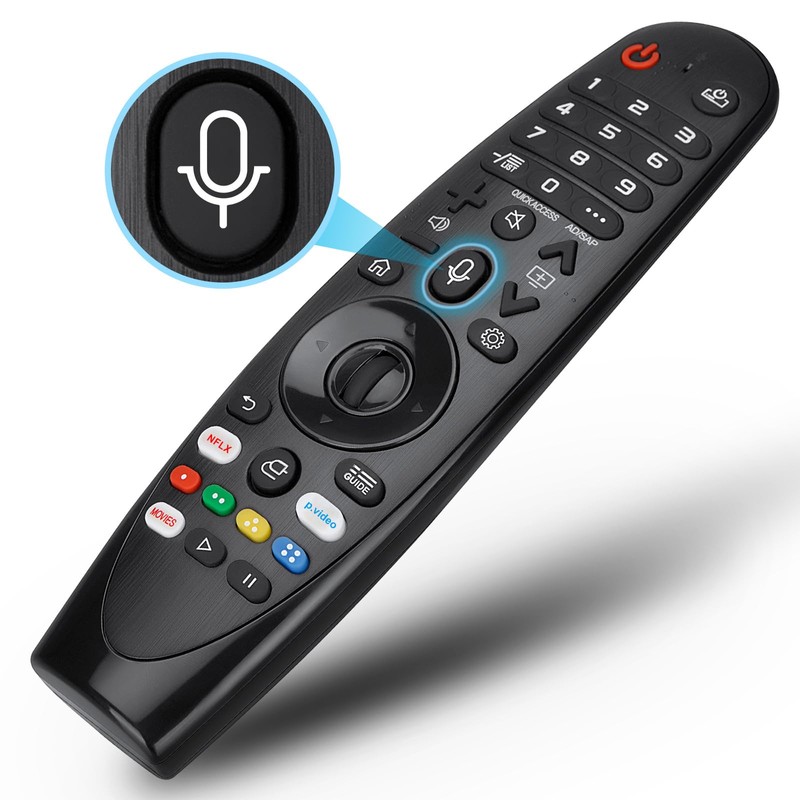 Voice Magic Remote for LG OLED QNED NanoCell Webos Smart