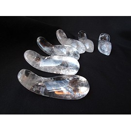 Madagascar Minerals Handheld Quartz Stone Massage Tool