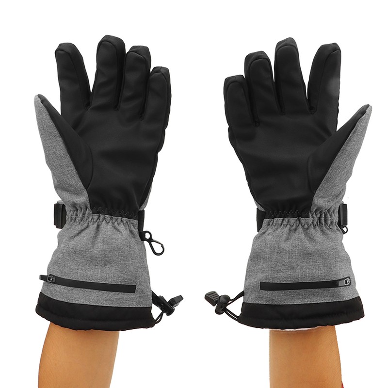1 Pair Heated Gloves Smart Battery Powered Winter Warm Gloves