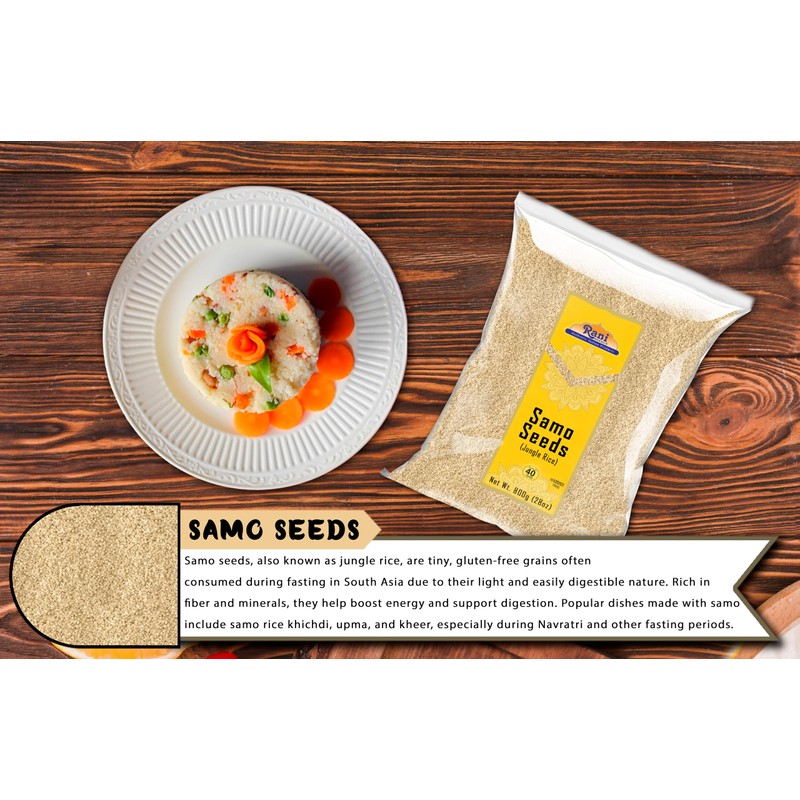 Rani Samo Seeds Whole 28oz (800g) Bulk ~ Japanese barnyard