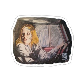 Friday The 13Th Part 2 Ginny Sticker, Horror Movie Lover Sticker - Color: 3" × 3"