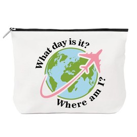 sidaopiu Flight Attendant Gift for women - Flight Attendant appreciation Gifts - Makeup Bag