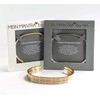 Elegant bangle in silver, gold or rose gold with mantra