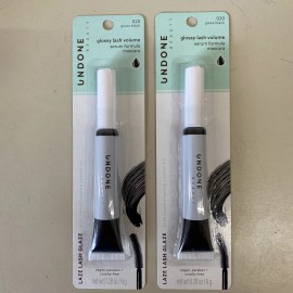 undone PACK OF 2 - Undone Beauty Glossy Lash Volume Serum Formula Mascara 020 Gloss Blk