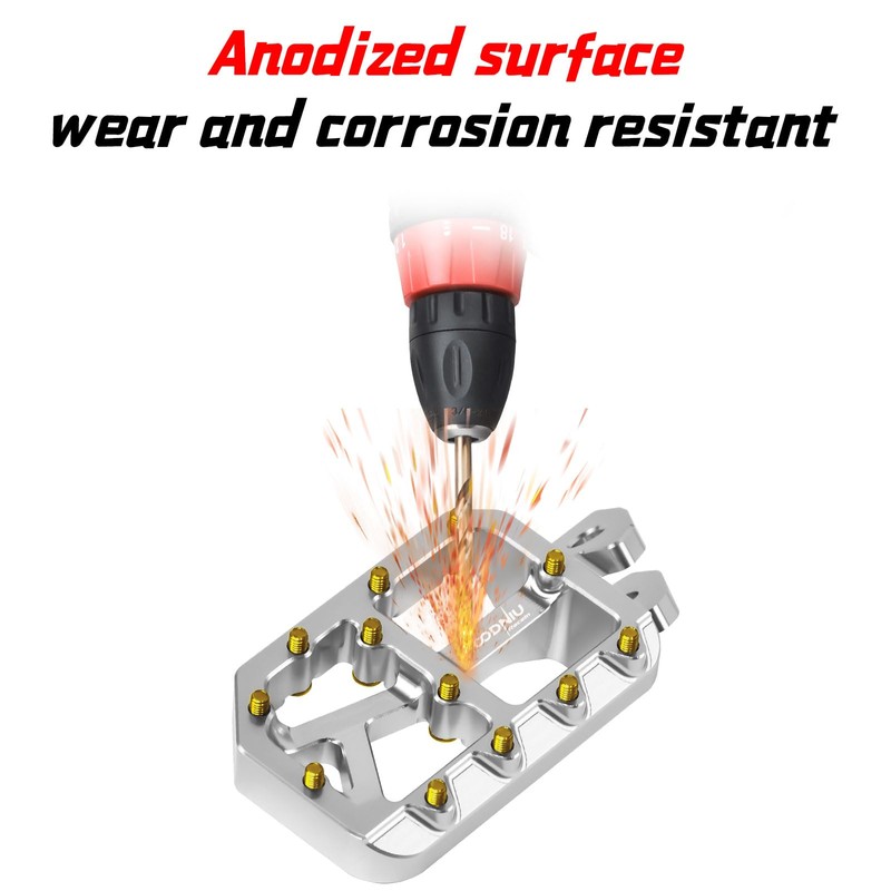Dirt Bike Wide Non Slip Foot Pegs for Surron Light