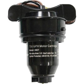 Johnson 28572 Spare Motor Cartridge for 750GPH Low Boy Submersible Bilge Pumps