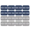 Sscon 16Pcs Garbage Bag Sticky Clips Trash Can Bag Holders