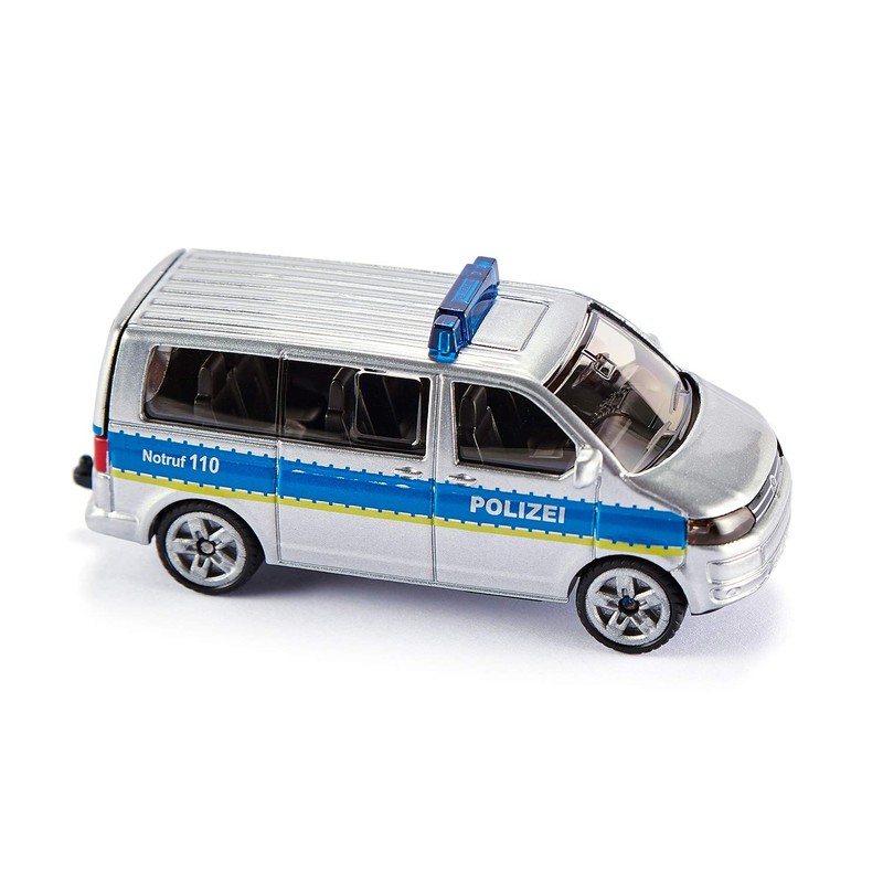 Siku 1504 Police car blue., Silver