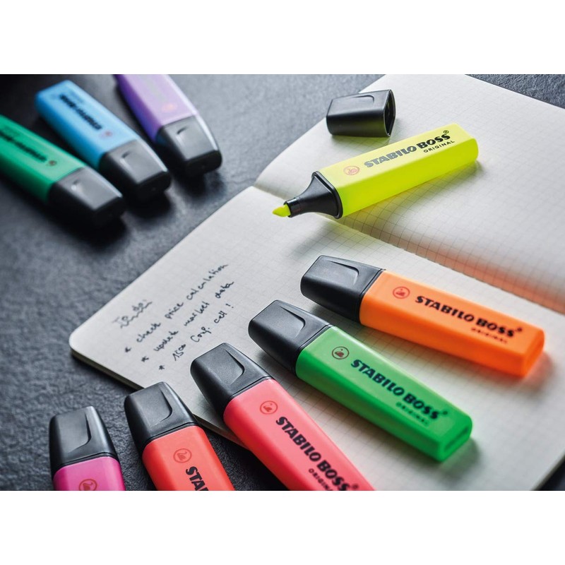 STABILO Fineliner & Highlighter Pen Set point 88 and BOSS