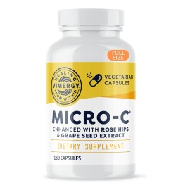  Cápsulas Vitamina C Vimergy Micro-c 500mg 180pz