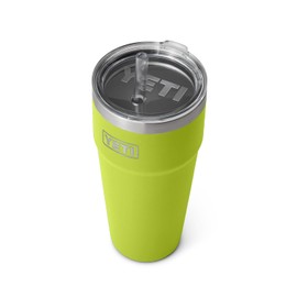 YETI Rambler 26 oz Straw Cup, Vacuum Insulated, Stainless Steel with Straw Lid, Chartreuse
