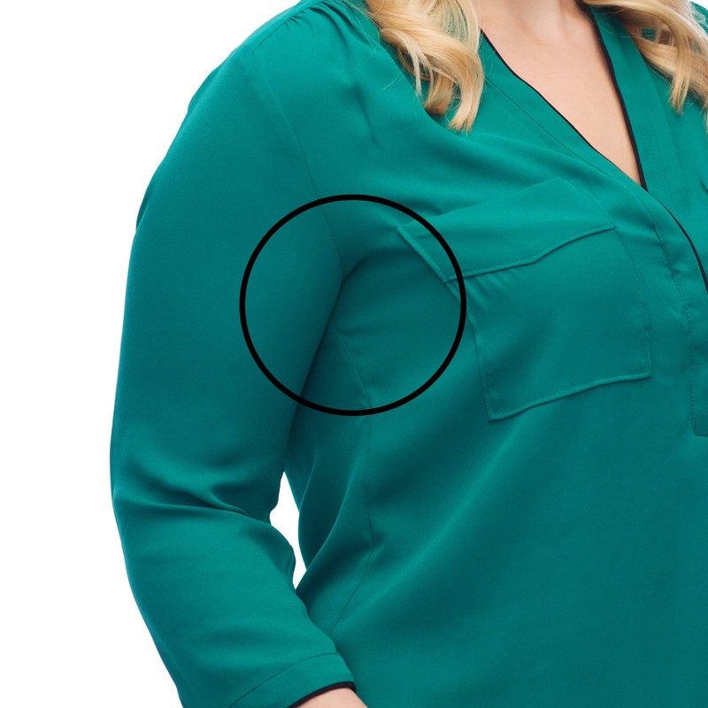 Underarm Perspiration Shield Disposable Absorbent Pads (6 Pairs, Wide) -