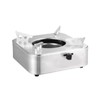 Square Camping Stove Fast Heating Adjust Fire Portable Alcohol Burner