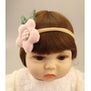 Bethynas Baby Girls Cute Headband Set 3pcs Handmade Puffy Flower