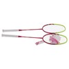 2 Player Badminton Racquets Adults Lightweight Carbon Fiber Rackets with