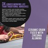 Dura-Gold Premium 400 Grit PSA Purple Film Ceramic Longboard Sandpaper,