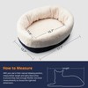 Petace Self Warming Cat Bed, 17.7" x 13.7" Anti-Slip Soft