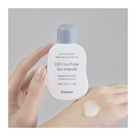 Fromlie Moisture Sun Ampoule Sun Block EGF Cica Water for the whole family / 프롬리에 수분 선앰플 선블록 EGF 시카 워터 온가족