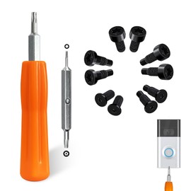 Doorbell Screwdriver Replacement, Doorbell Security Screws,T6 Screwdriver Fit Doorbell, 2nd Generation, Doorbell 2 / pro Doorbell 3 Doorbell 4 Doorbell Plus and Pro & Elite Doorbell Security Screw