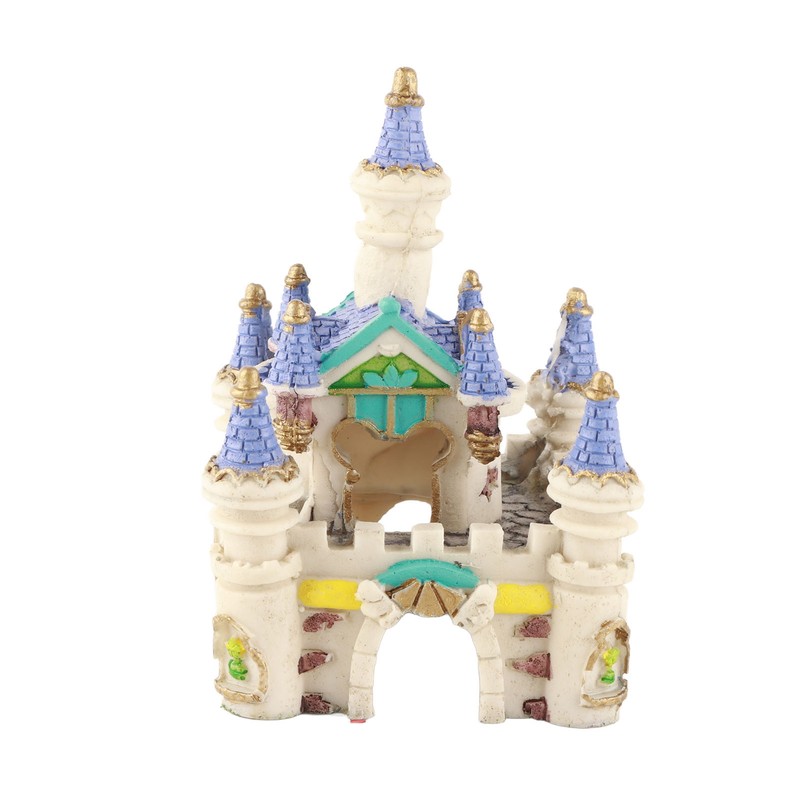 Aquarium Resin Castle Decoration High Simulation Fish Tank Roman Castle