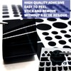 4 Sheets LED Blackout Sticker, 4 Stickers Block 80%/100% Dimming