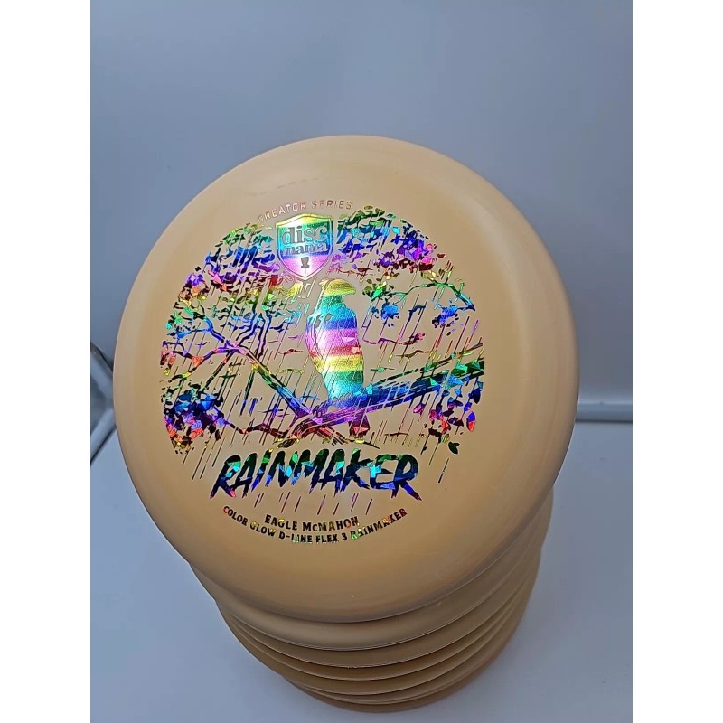 Discmania Flex 3 Color Glow Yellow 175g D-Line Rainmaker McMahon