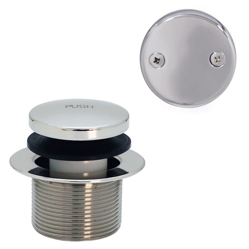 Westbrass Y593144-05 14" Black Tubular Bath Waste & Overflow Assembly