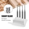 10 Pack Carbide End Milling Engraving Bits, 1/8 inch Shank