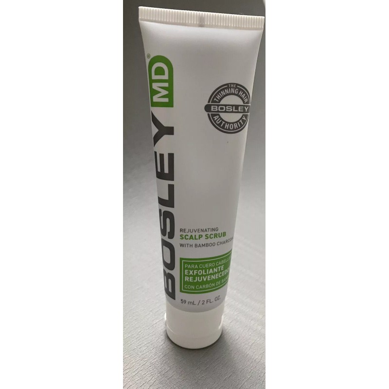 BOSLEY MD Rejuvenating Scalp Scrub with Bamboo Charcoal 2 fl