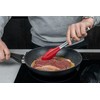 Cuisipro 歯付シリコントング24cm レッド 74 717705