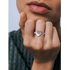 Forever In My Heart Cremation Urn Ring for Women Finger