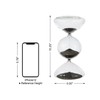 60-Minute Tri-Layer Design Hourglasses Timer - Glitzhome Hand-Blown Sand Clock