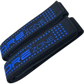 COREZONE Wrist Straps for Weightlifting Non-Slip Grip Wrist Wraps Support For Weight lifting Straps for Men & Women | Fitness Gym Straps for Workout, Powerlifting, Deadlift Straps, Bodybuilding (Blue)