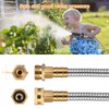 Rosy Earth Metal Garden Hose 25 FT - 304 Stainless