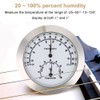 Violine Thermometer Hygrometer, Runde Digitale Gitarre Luftfeuchtigkeit Temperatur Meter für