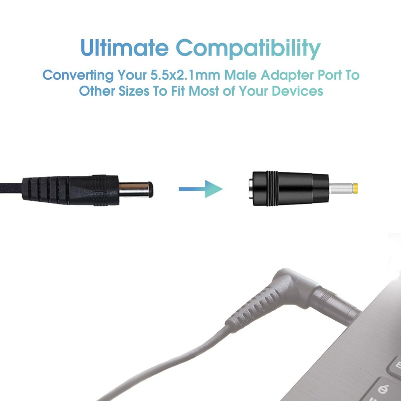 Kado Power Adapter 12V-2.5A 2A 1.5A 1.25A 1A AC/DC Power