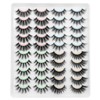 Dysilk 6D false eyelashes, dramatic reusable handmade thick eyelashes, natural