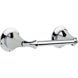 DELTA FAUCET 79450 Linden Wall Mounted Pivoting Post Toilet Paper Holder in Polished Chrome
