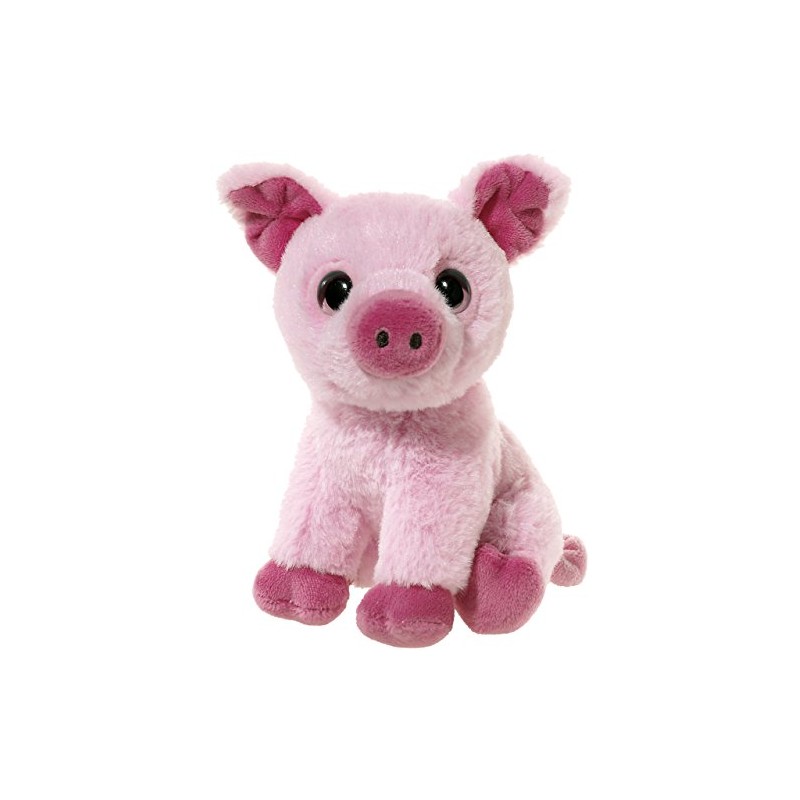 Heunec 273979 MINI-MI Schwein Plüschtier, Rosa