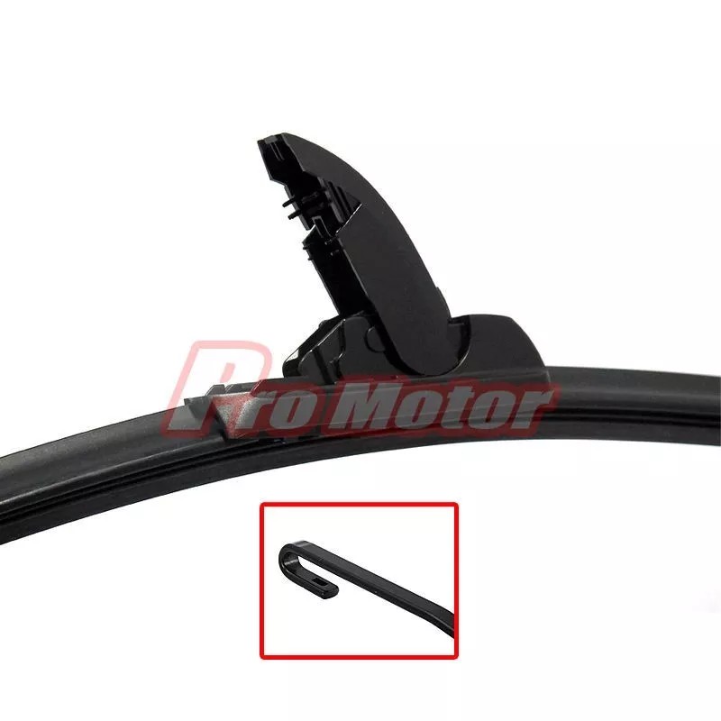 Pro Motor 22" + 19" OEM Quality Bracketless Windshield Wiper